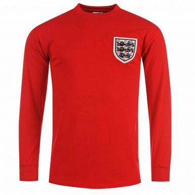 England 1966 WC Winners Retro Shirt by Scoredraw