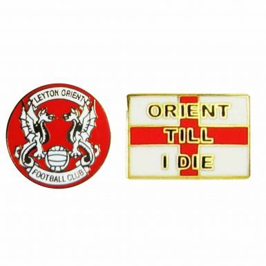 Leyton Orient Football Badge Set