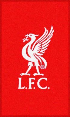 Liverpool FC Football Crest Rug