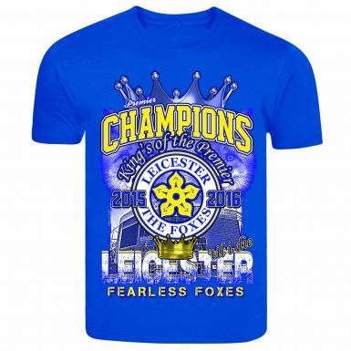 Leicester City 2016 Premier League Champions T-Shirt
