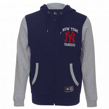 Official New York Yankees Crest Zipped Hoodie