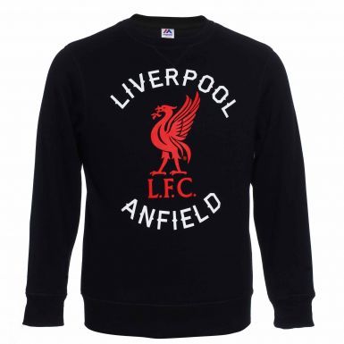 Official Liverpool FC Crest Sweatshirt
