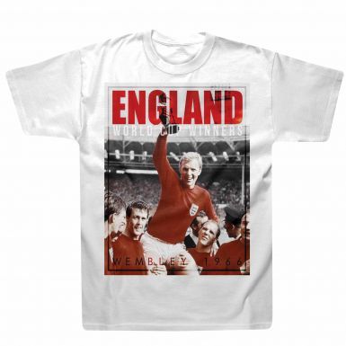 England 1966 WC Winners Retro T-Shirt