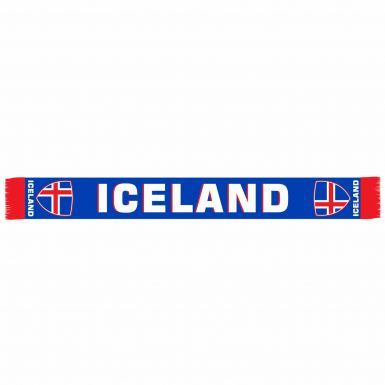 Iceland Football Fans Scarf