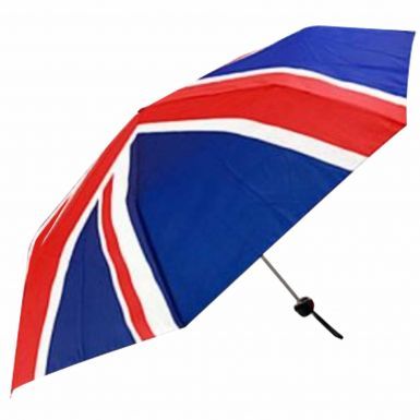 Union Jack Flag Compact Umbrella