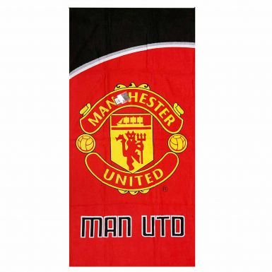 Official Manchester United Crest Towel