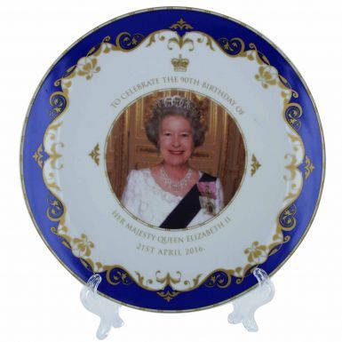 Queen Elizabeth II 90th Birthday Souvenir Plate