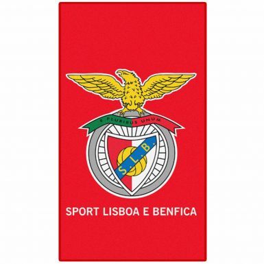 Official SL Benfica Football Crest Beach Towel