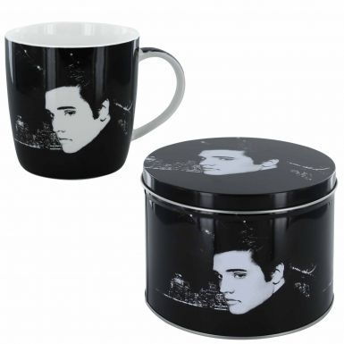 Elvis Presley Portrait Mug & Tin Gift Set