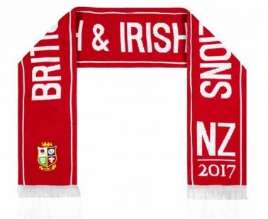 Official British & Irish Lions Rugby Crest New Zealand 2017 Tour Scarf