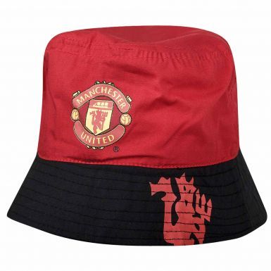 Kids Manchester United Crest Sun Hat