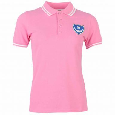 Ladies Portsmouth FC Fitted Polo Shirt