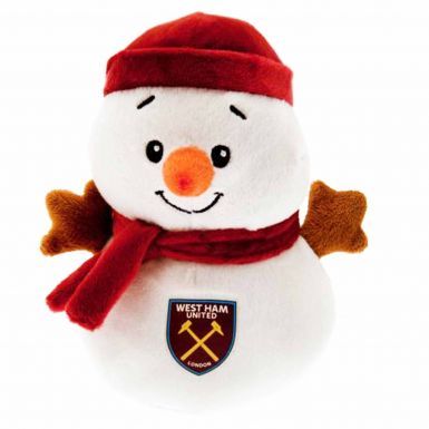West Ham United Christmas Snowman Mascot