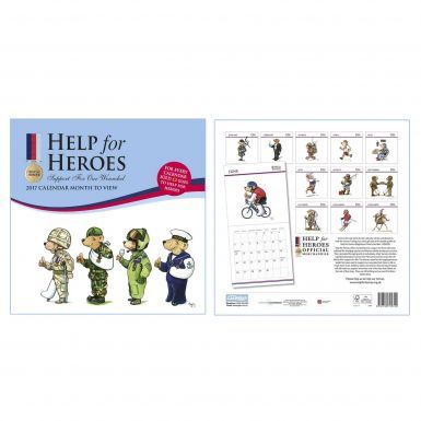 Armed Forces Help for Heroes 2017 Charity Calendar