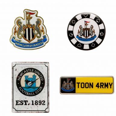 Official Newcastle United Crest Badge Set