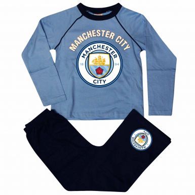 Manchester City Kids Football Pyjamas