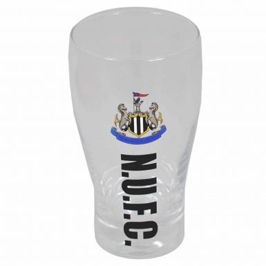 Official Newcastle United Crest Pint Glass