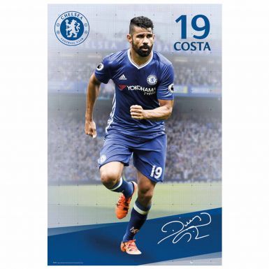 Giant Chelsea FC & Diego Costa Poster