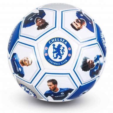 Chelsea FC Player Photo & Signature Soccer Ball (Size 5)
