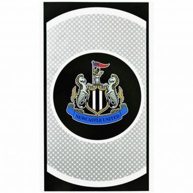 Newcastle United Bullseye Crest Bath Towel