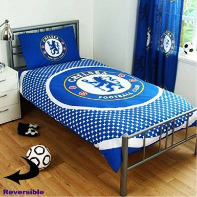 Official Chelsea FC Single Duvet Cover & Pillowcase Set