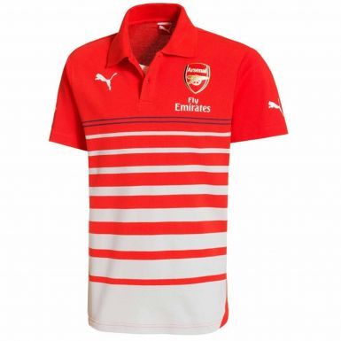 Official Arsenal FC (Premier League) Polo Shirt by Puma (Adults)