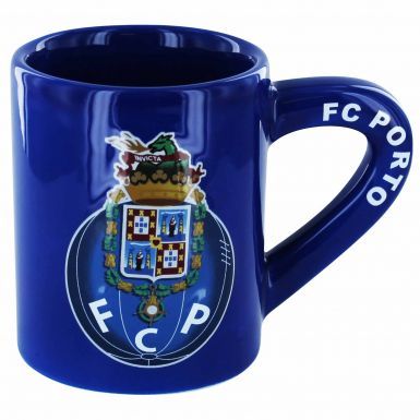 Official FC Porto 3D Crest Coffee Mug (11oz)