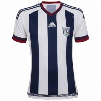West Bromwich Albion (WBA) Shirt by Adidas for leisure or Training