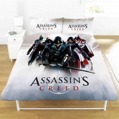 Assassins Creed Montage Double Bed Duvet Cover Set