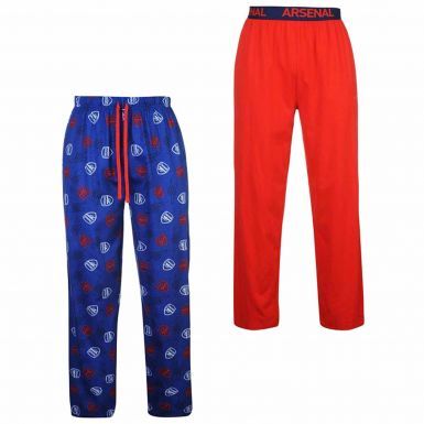 Arsenal FC Mens Lounge Pants (Pyjama Bottoms) Set