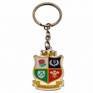Official British & Irish Lions Rugby Crest Keyring