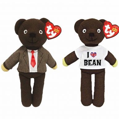 Official Mr Bean Twin Beanie Bear Set by Ty