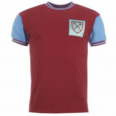 West Ham United Classic 1960's Retro Shirt