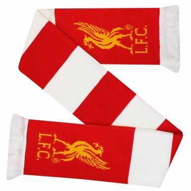 Official Liverpool FC Crest Bar Scarf