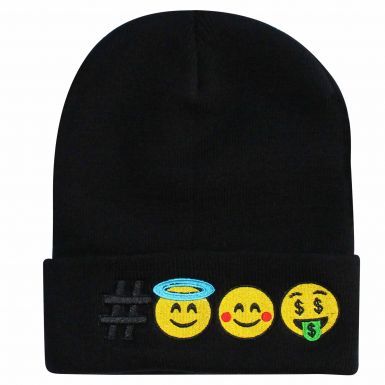 Unisex Emoji Icons Winter Bronx Hat
