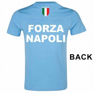 SSC Napoli Ultimate Fan T-Shirt, Scarf & Cap Gift Set