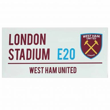 West Ham United London Stadium Street Sign