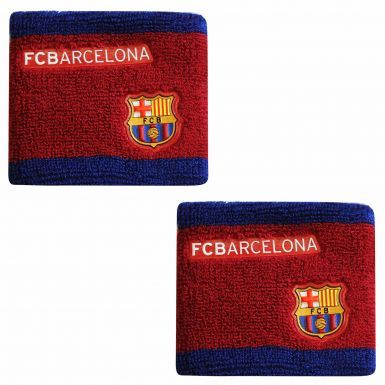 FC Barcelona Crest Wristbands (Sweatbands)