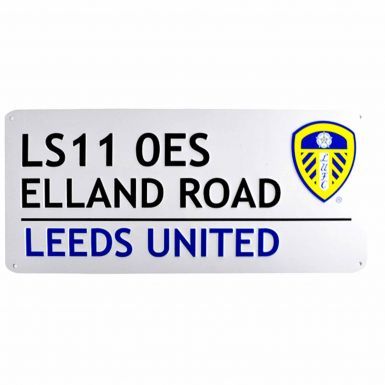 Leeds United Elland Road Street Sign
