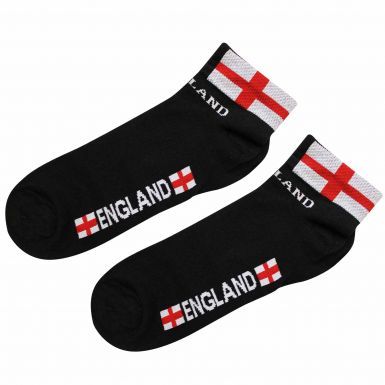 Adults England Cross of St Geroge Trainer Socks (3 Pack)