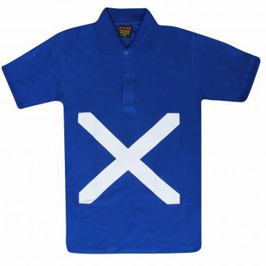 Unisex Scotland Saltire Flag Polo Shirt
