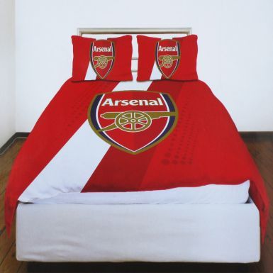 Official Arsenal FC Double Duvet Cover Set (Including 2 x Pillowcases)