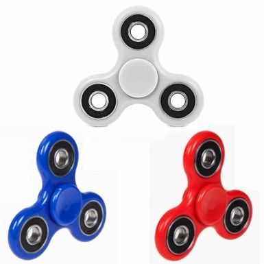Finger Fidgets Hand Spinning Toys (3 PACK) for Stress Reducer Durable High Speed Ceramic Bearing Fidget Finger Toy-Continues to Rotate for 1-3 minutes - Perfect for ADD / ADHD / Anxiety / Autism & Stress Relief Adult or Kids,