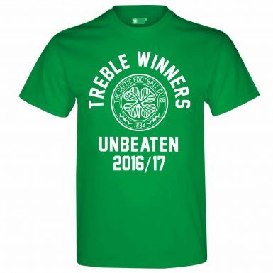 Celtic FC 2017 Champions & Treble Winners T-Shirt