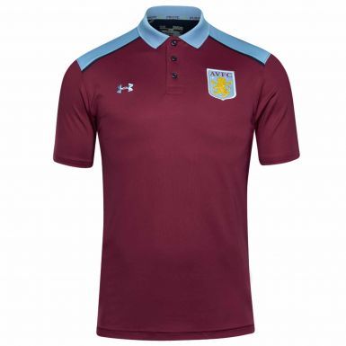 Aston Villa Crest Polo Shirt by Under Armour