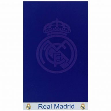 Giant Real Madrid Crest Velour Towel (160cm x 80cm)