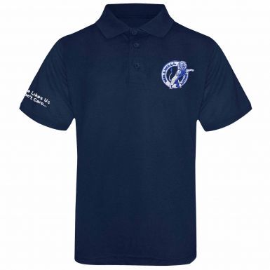 Millwall Lions Embroidered Crest Polo Shirt