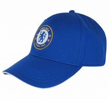 Official Chelsea FC Crest Baseball Cap (Adults)