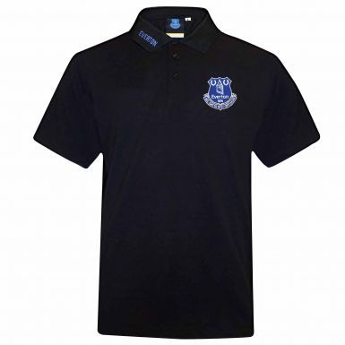 Official Everton FC Crest Polo Shirt (Adults)