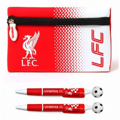 Official Liverpool FC Pencil Case & 2 Pen Set